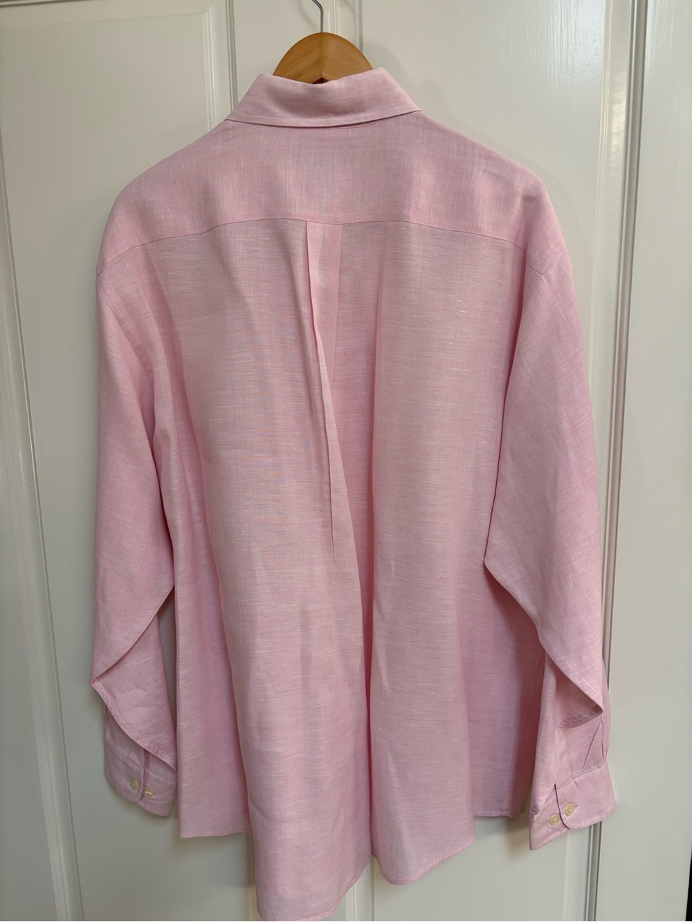 Brooks Brothers Linen Long Sleeve Button down Shirt XL - Picture 2 of 3